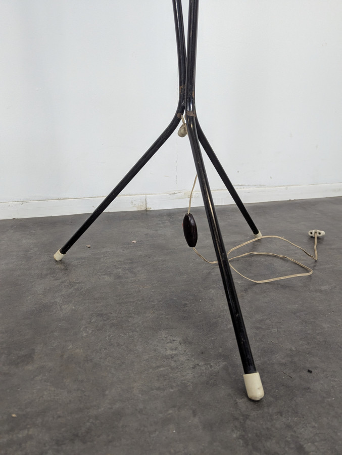 Lampadaire tripode des années 50