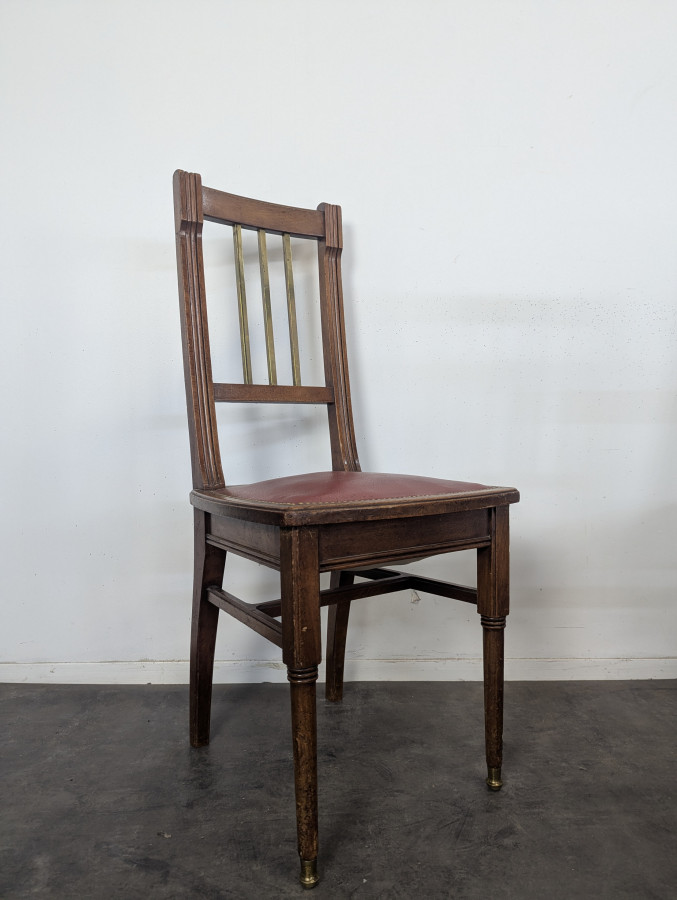 Série de 6 chaises de style Art & Craft