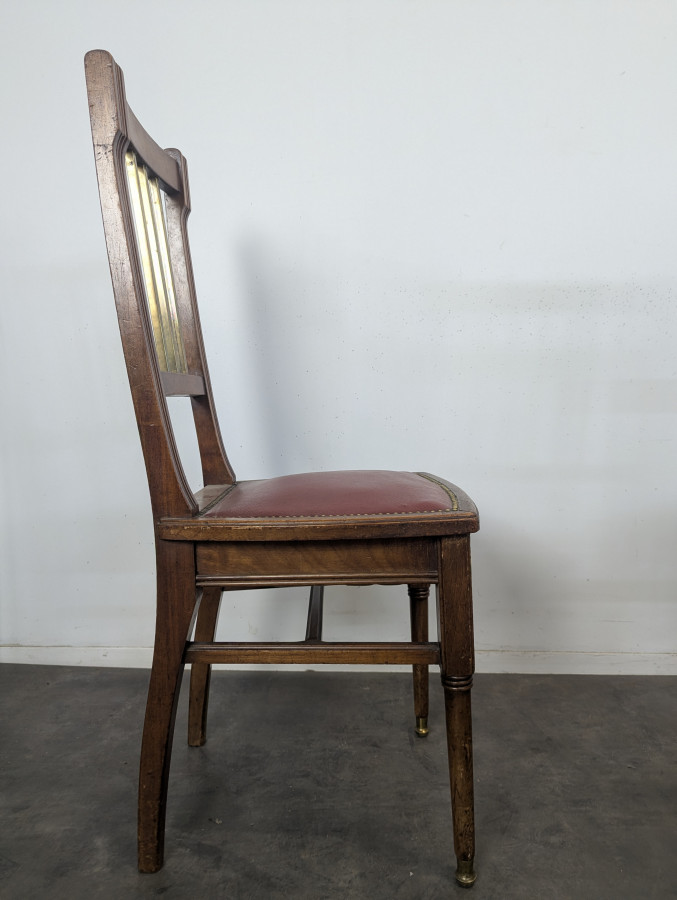 Série de 6 chaises de style Art & Craft