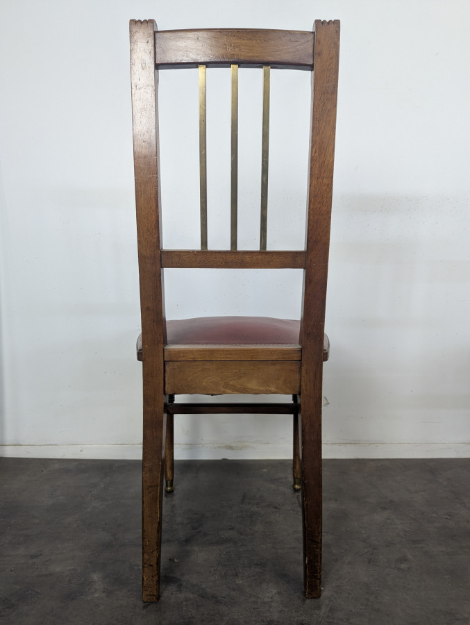Série de 6 chaises de style Art & Craft