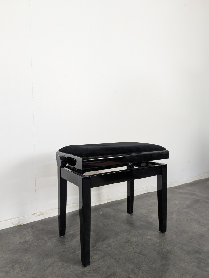 Piano droit Kawai C9S et Ottoman laqué noir