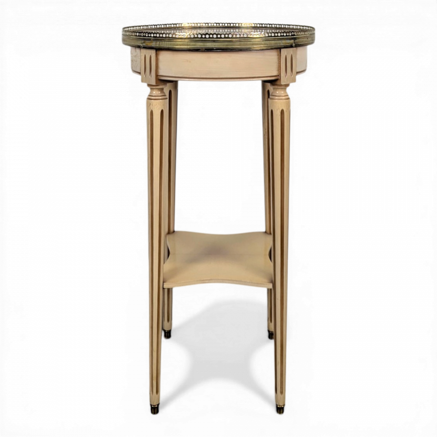 Guéridon réchampi de style Louis XVI