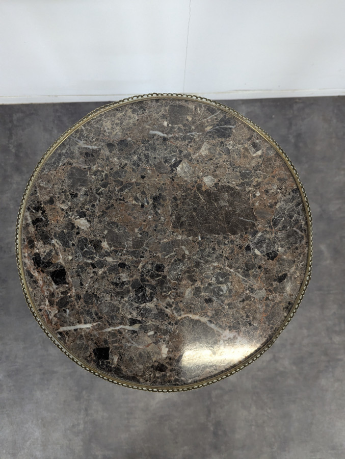 Guéridon réchampi de style Louis XVI
