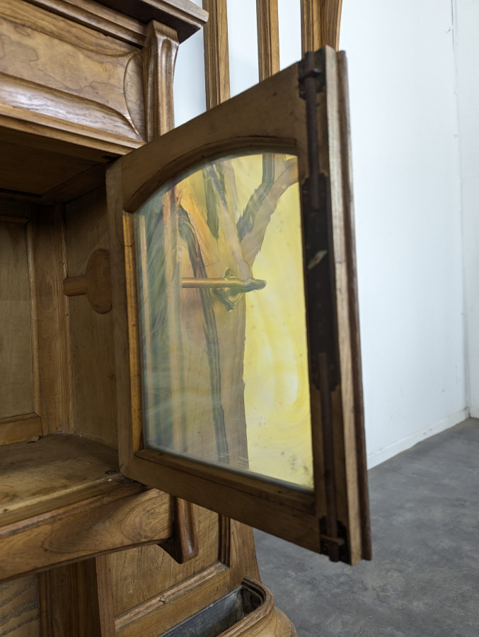 Grand vestiaire Art Nouveau dans le style de Vand de Velde