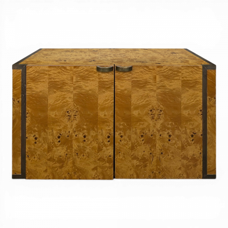 Buffet Rochebobois de Jean Claude Mahey en loupe d'orme