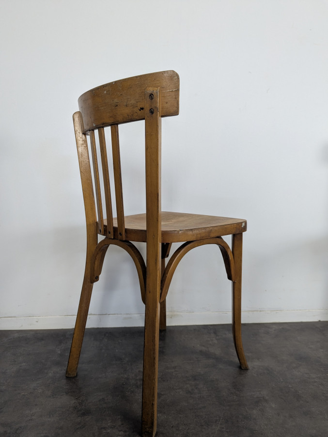Série de 4 chaises de bistro Baumann
