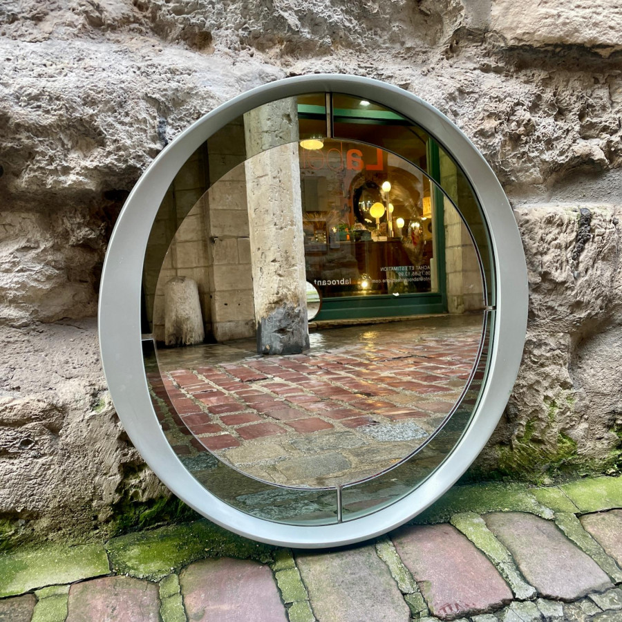 Miroir Italien Space Age des années 70