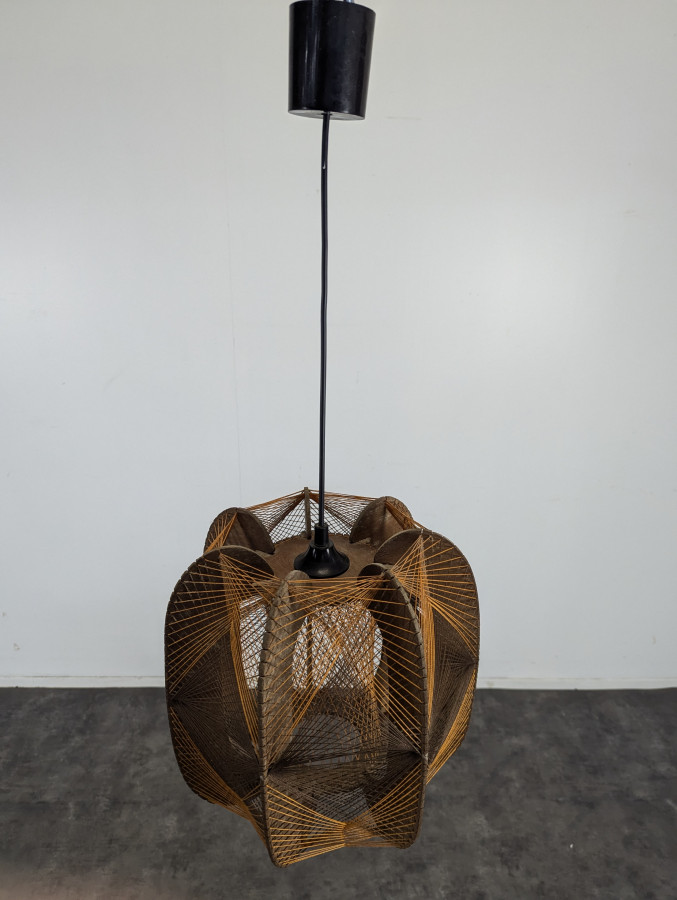 Suspension scandinave tissée
