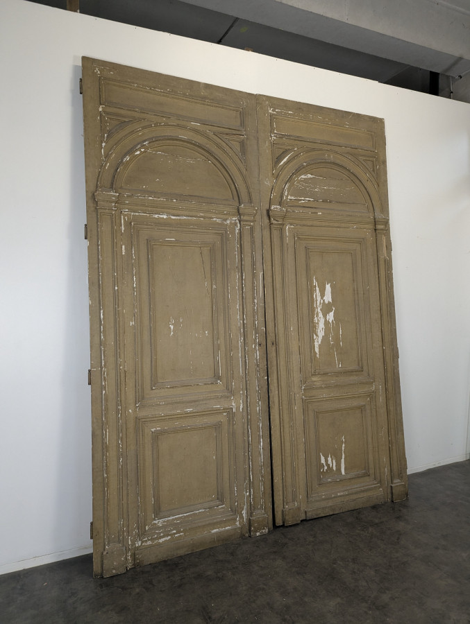 Paire de portes de boiseries fin XIX ème