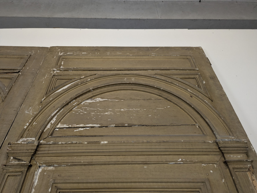Paire de portes de boiseries fin XIX ème