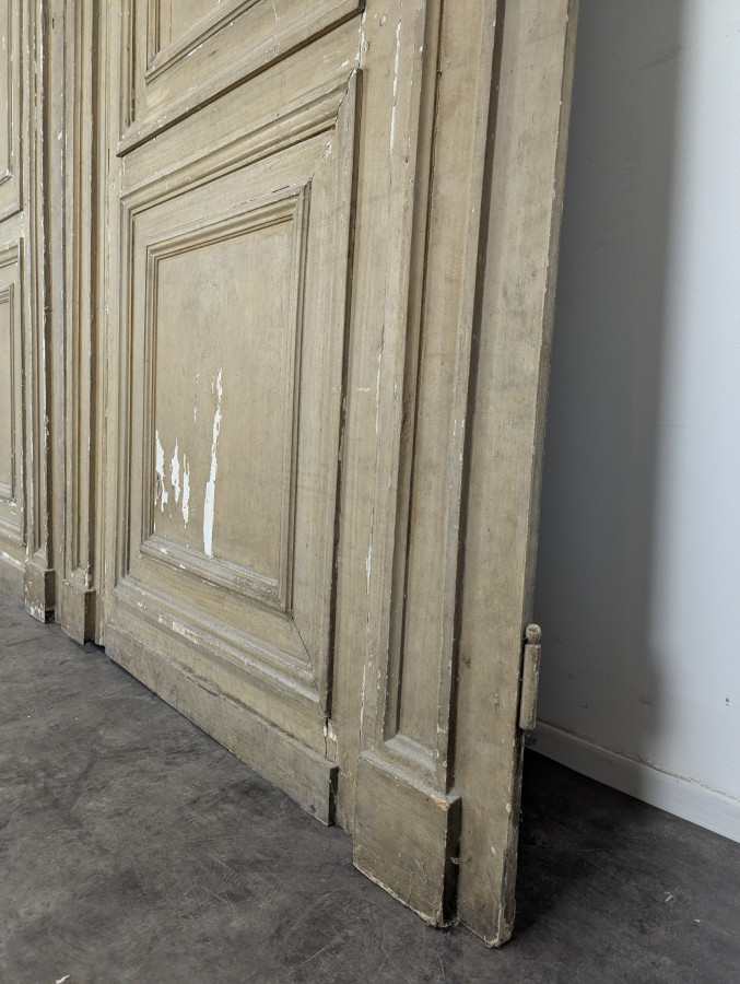 Paire de portes de boiseries fin XIX ème