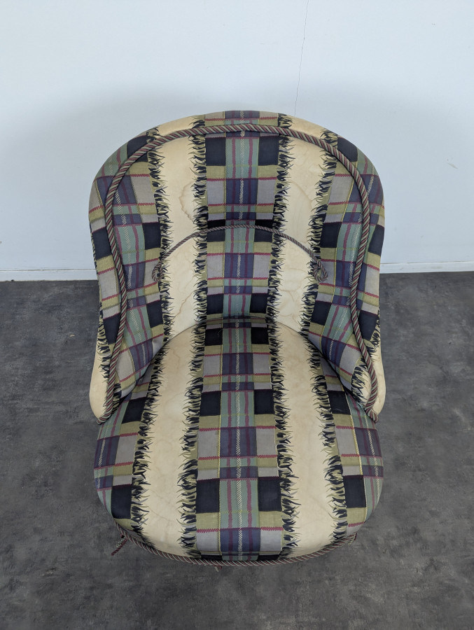 Fauteuil crapaud Napoléon III