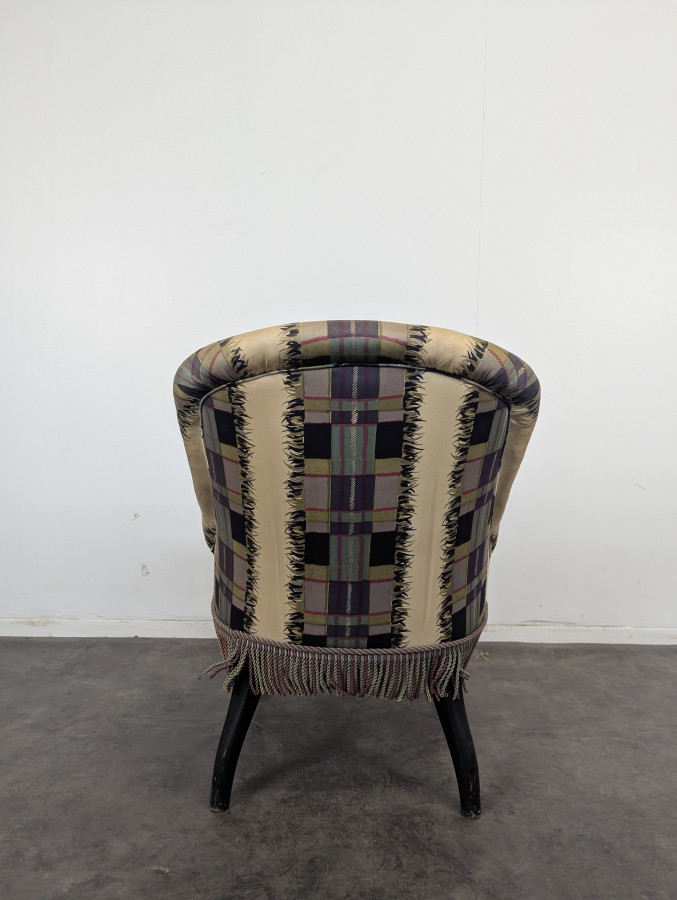 Fauteuil crapaud Napoléon III