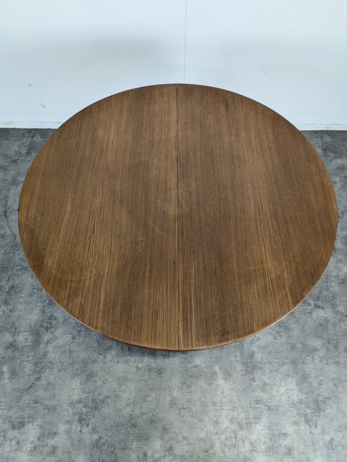 Table scandinave en teck avec allonge