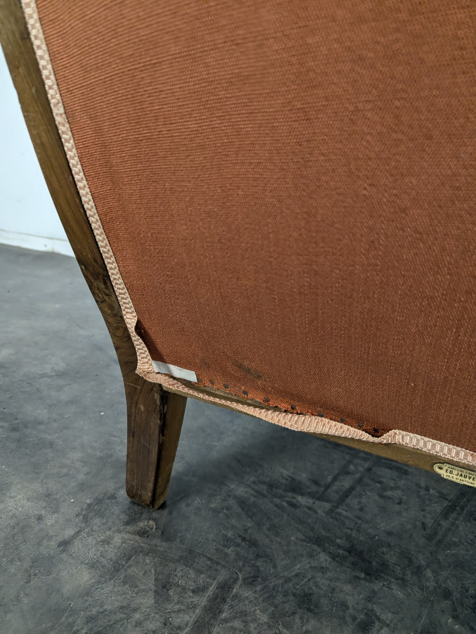 Paire de fauteuil Art Nouveau en noyer Maurice Alet La Ruche