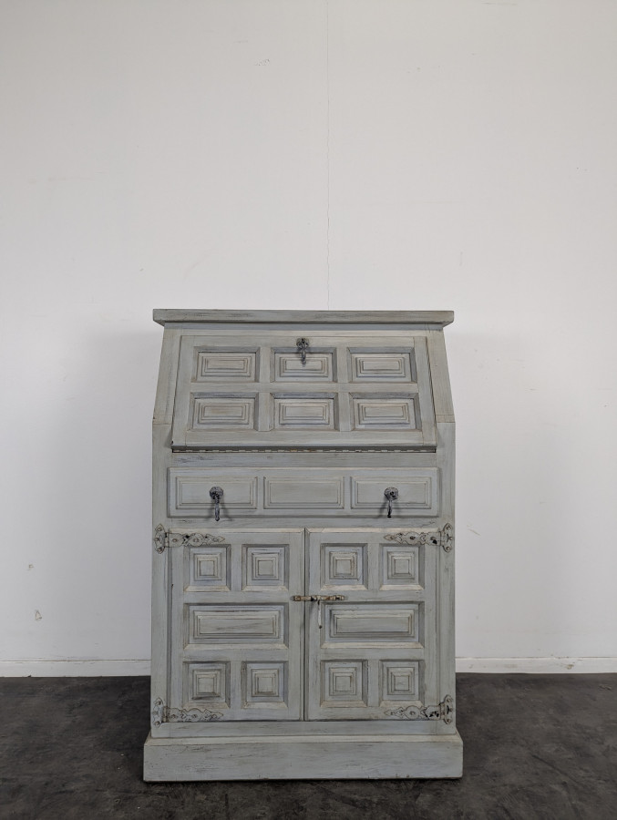 Bureau de pente réchampi