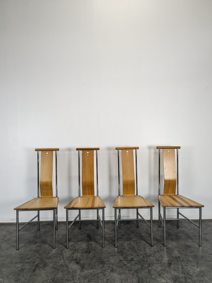 Série de 4 chaises modèle Turku, Carina Karlsson Ikea