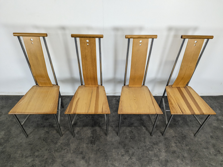 Série de 4 chaises modèle Turku, Carina Karlsson Ikea