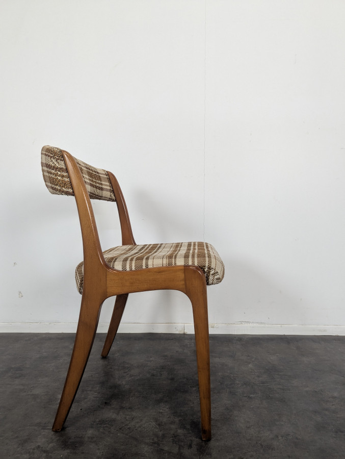 Série de 4 chaises gondole Baumann
