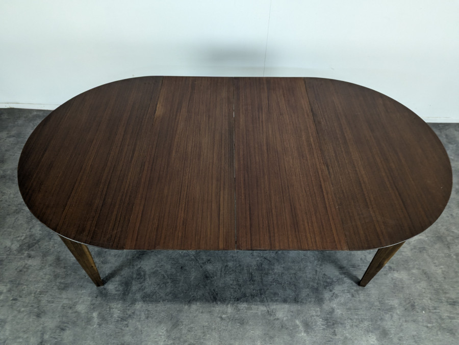 Table scandinave à 2 allonges