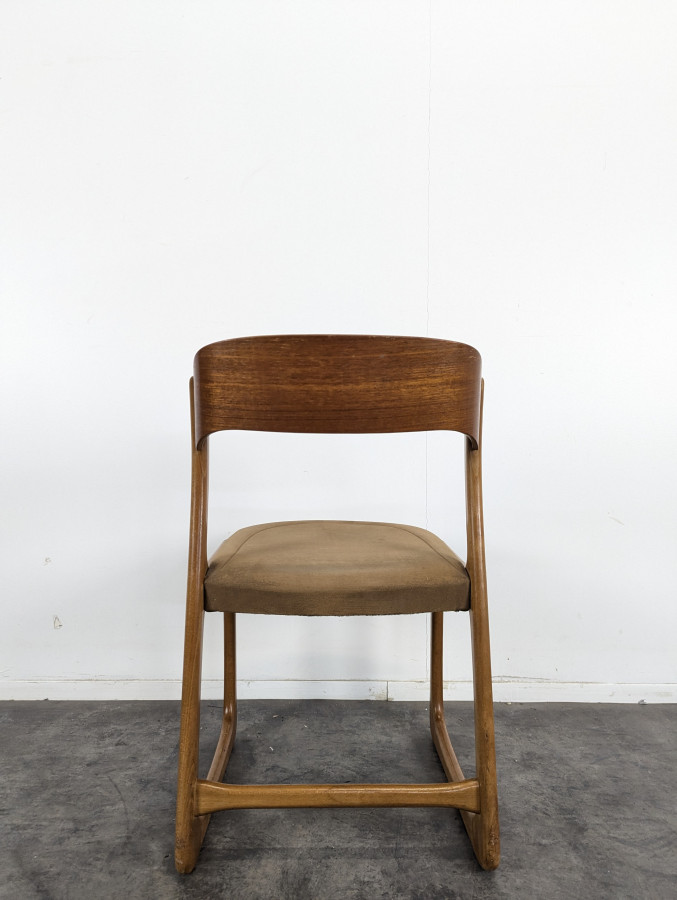 Set de 4 chaises baumann traineau
