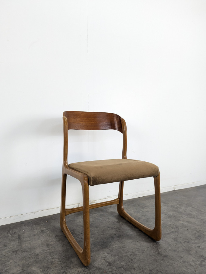 Set de 4 chaises baumann traineau