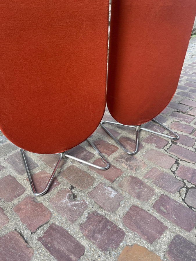 Paire de paravents de Verner Panton pour Verpam