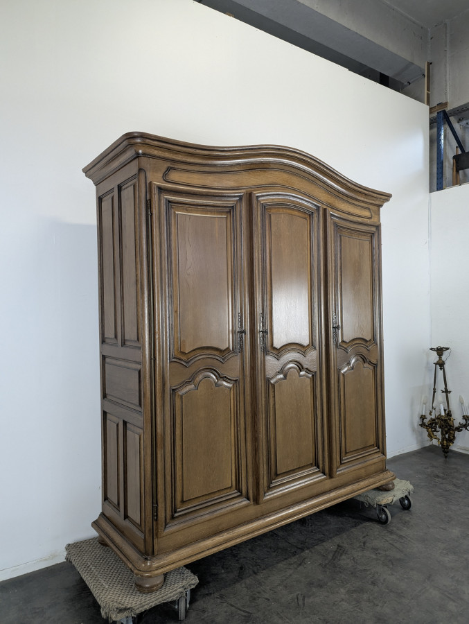 Armoire 3 portes en merisier