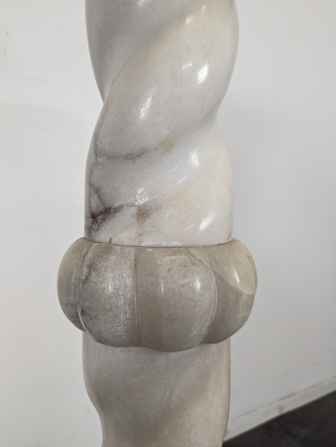 Colonne en albâtre torsadée F. Bruckmann Nr 5370