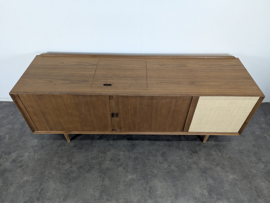 Enfilade Danoise en Teck de Arne Vodder pour Sibast