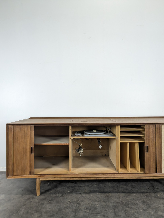 Enfilade Danoise en Teck de Arne Vodder pour Sibast