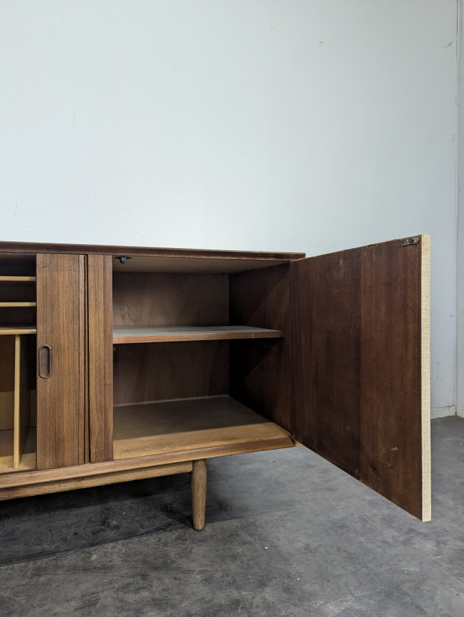 Enfilade Danoise en Teck de Arne Vodder pour Sibast