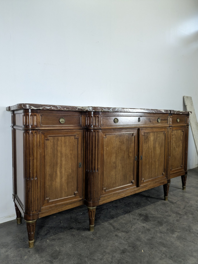 Enfilade de style Louis XVI en Acajou fin XIXème