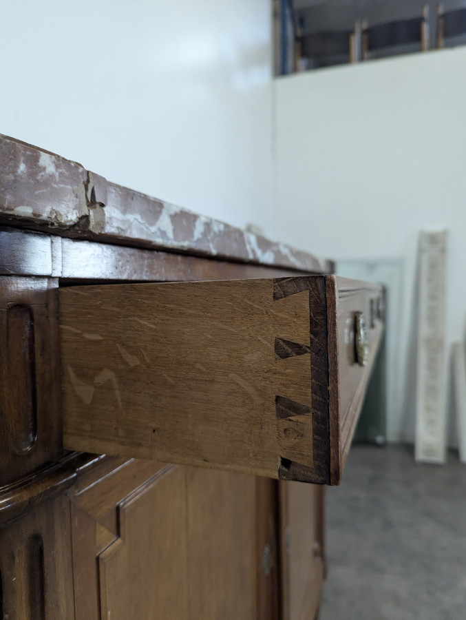 Enfilade de style Louis XVI en Acajou fin XIXème