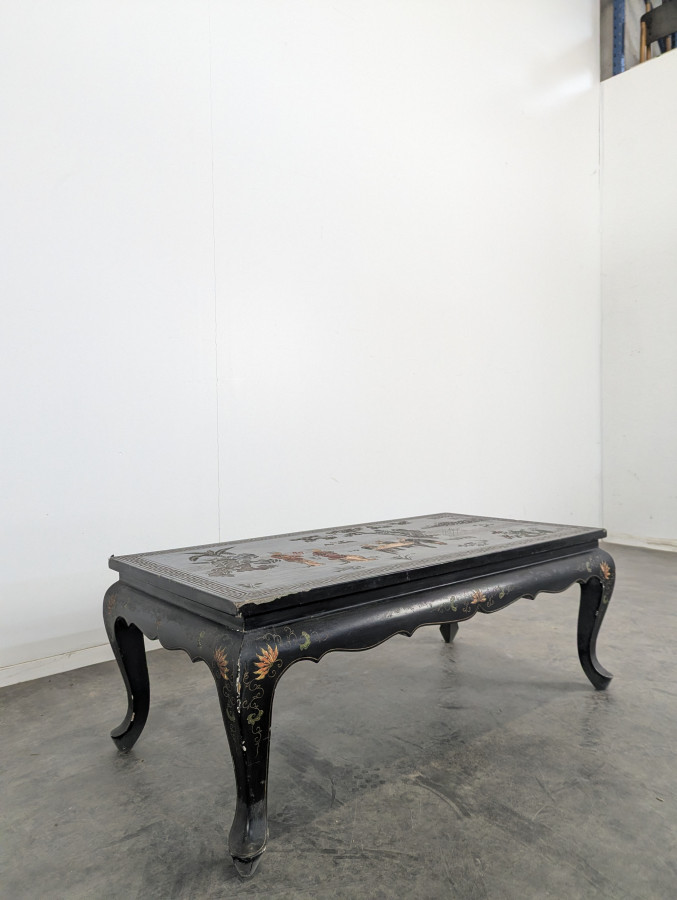 Table basse Chinoise en laque de Coromandel