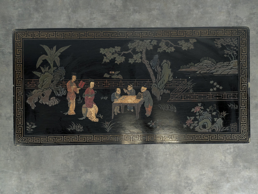 Table basse Chinoise en laque de Coromandel