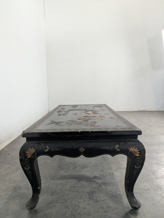Table basse Chinoise en laque de Coromandel