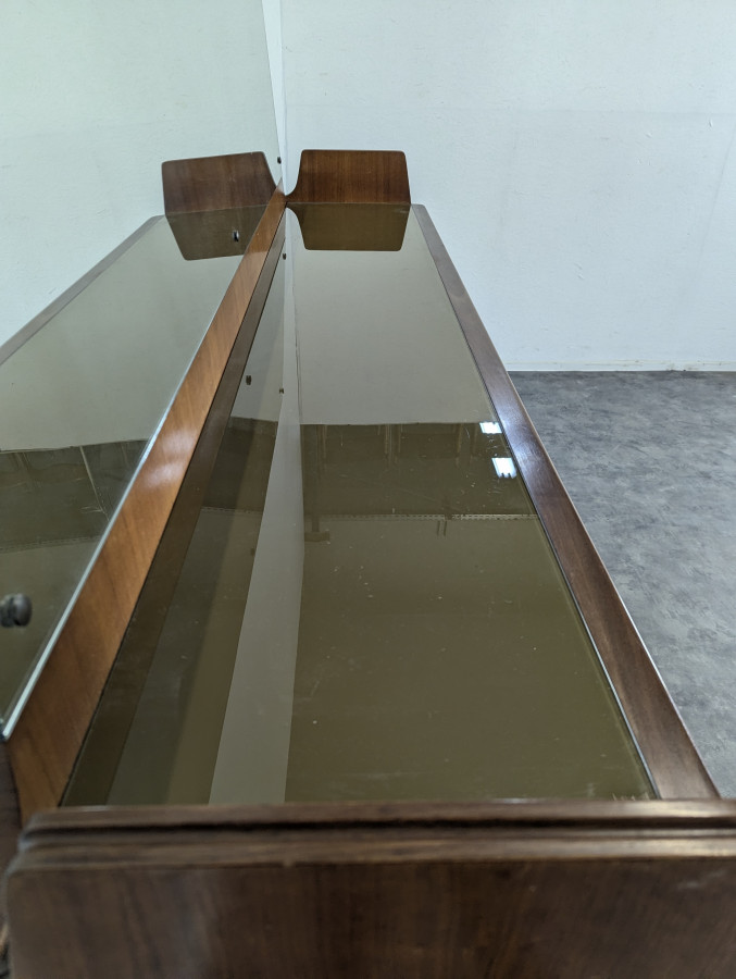 Enfilade en Teck de Vittorio Dassi pour La Permanente Mobili Cantù