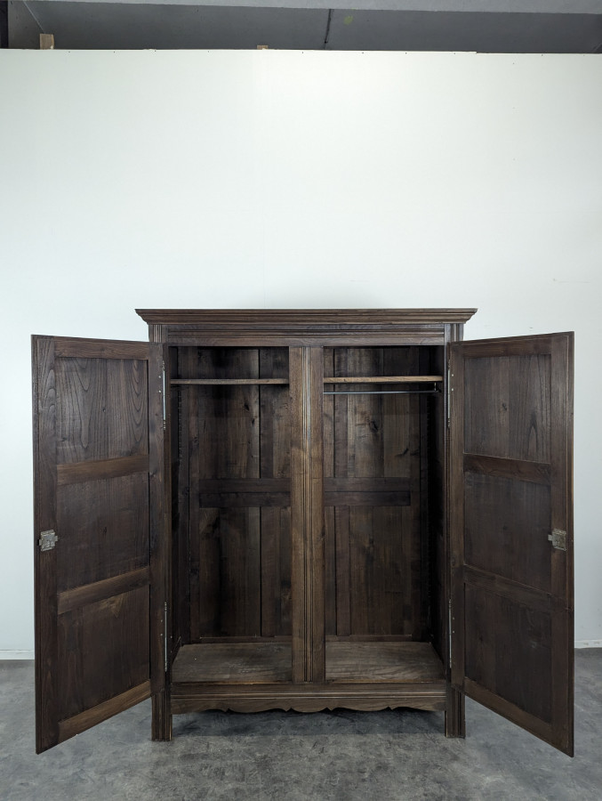 Armoire brutaliste dans l'esprit de Dudouyt