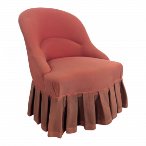 Fauteuil crapaud de style Napoléon III
