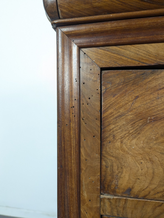 Commode en Acajou flammé époque Louis Philippe