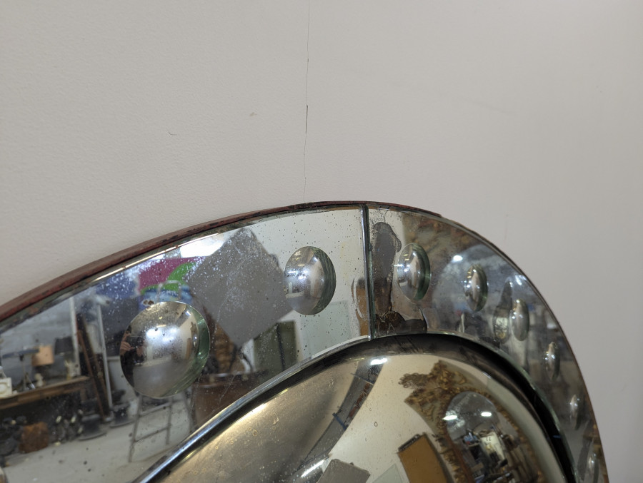 Grand Miroir sorcière début XX ème