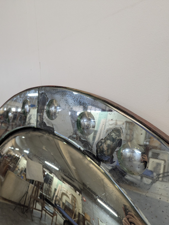 Grand Miroir sorcière début XX ème