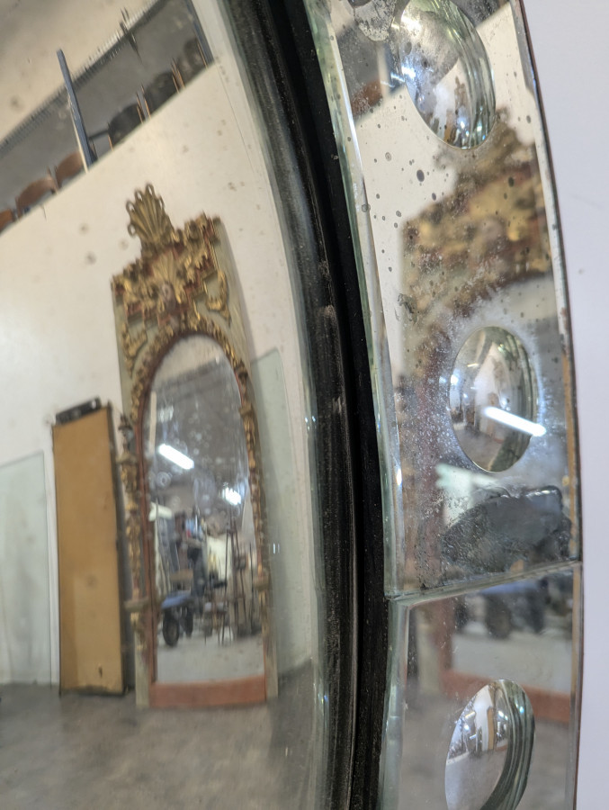 Grand Miroir sorcière début XX ème