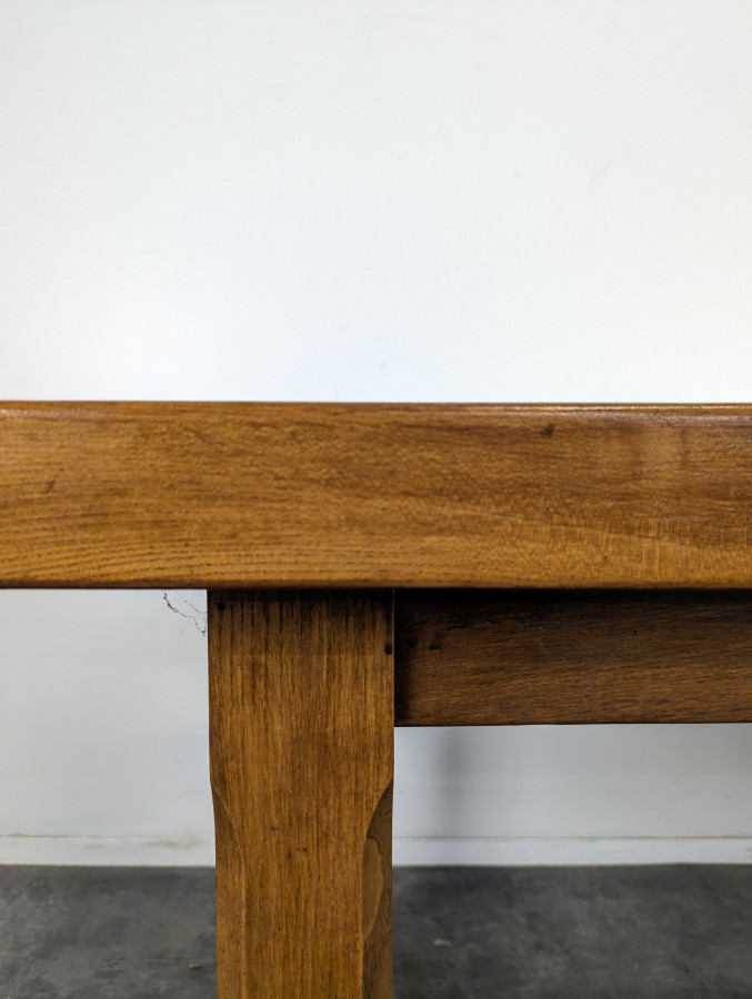 Table de ferme en chêne massif