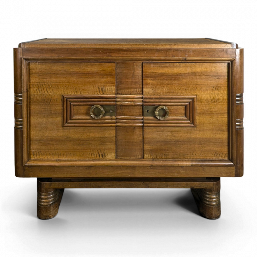 Buffet desserte Art Déco en Noyer