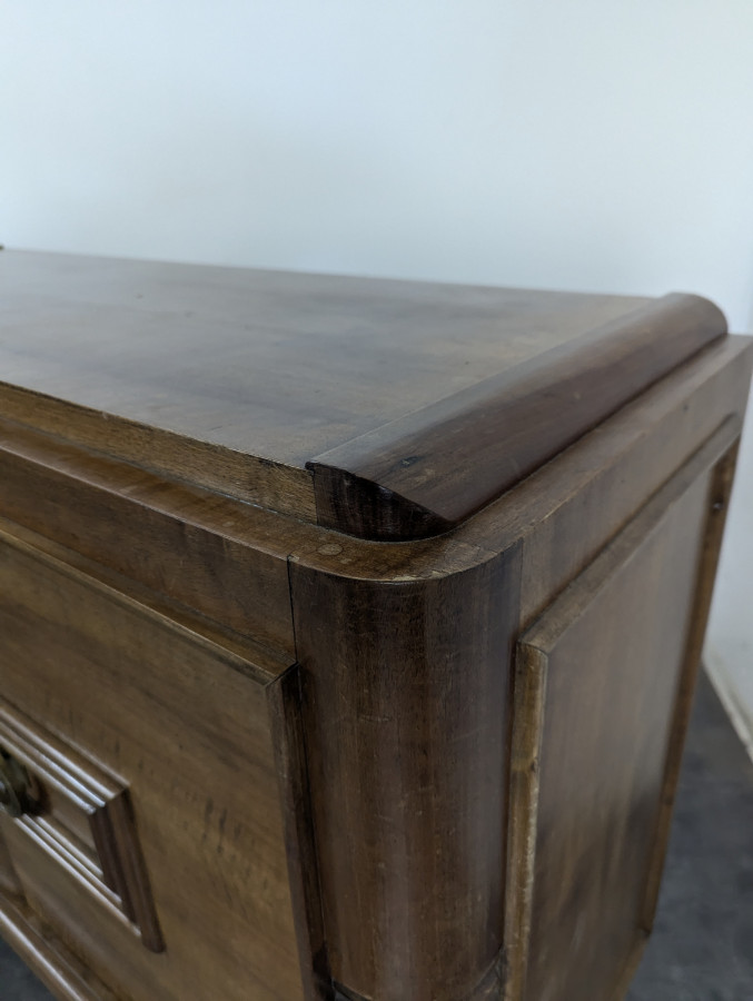 Buffet desserte Art Déco en Noyer