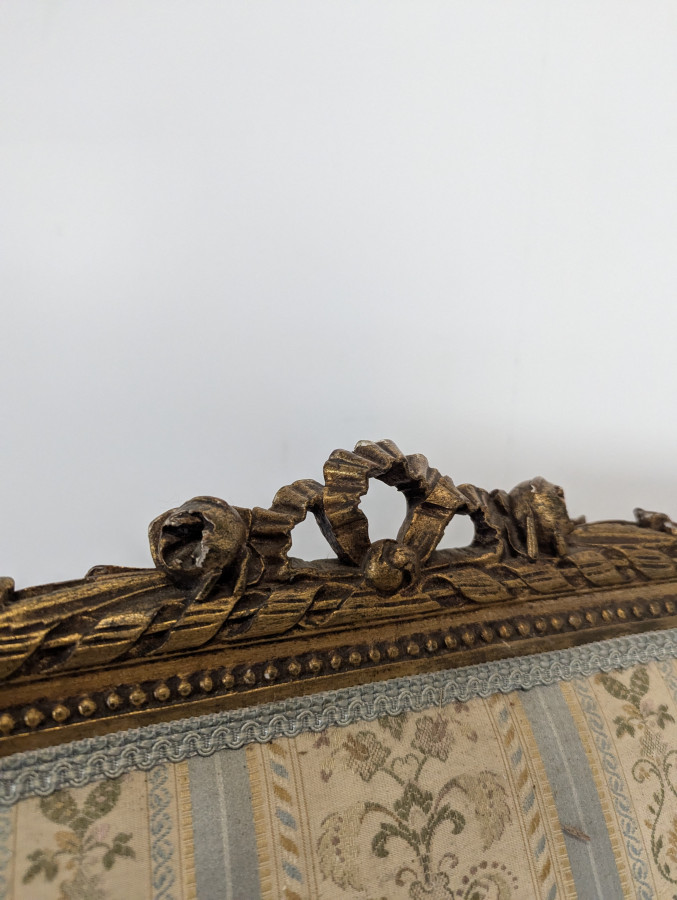 Salon de style Louis XVI époque 1900 en bois doré