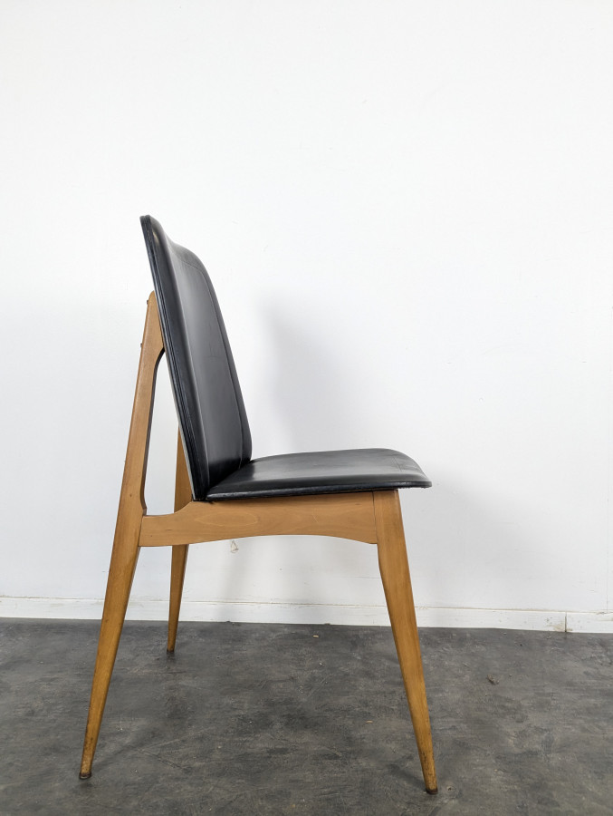 Série de 5 chaises scandinaves