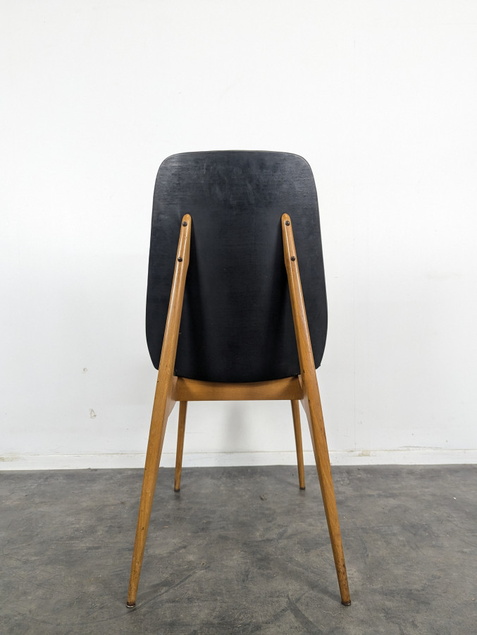 Série de 5 chaises scandinaves